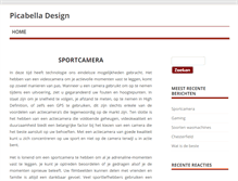 Tablet Screenshot of picabelladesign.nl